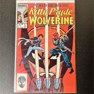 Kitty Pryde And Wolverine Vol 1 #5 March 1985 Courage Illustrated‎ Marvel Comic